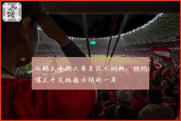 向鹏反手撕大角度技术娴熟，林昀儒反手变线能力稍逊一筹